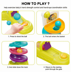 Baby Toy Basket Ball Shooting Game(18M+) - Kyemen Baby Online