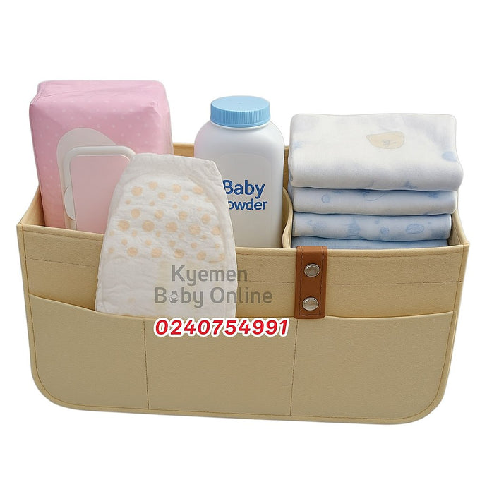 Box Storage Diaper Bag (Rounded) - Kyemen Baby Online