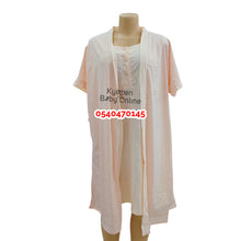 Load image into Gallery viewer, Breastfeeding Nightwear/ Nighty With Coat/ Yimiasha / (Big Dot) - Kyemen Baby Online
