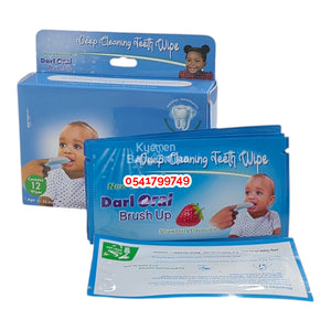 Dental / Oral Wipes (Darl Oral Brush Up) 12pcs - Kyemen Baby Online