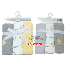 Load image into Gallery viewer, Baby Face Towels / Mouth Towel / Washcloth (6pcs) Luvable Friends  (Goose) - Kyemen Baby Online
