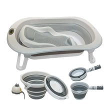 Load image into Gallery viewer, Baby Foldable Bath Set - Kyemen Baby Online
