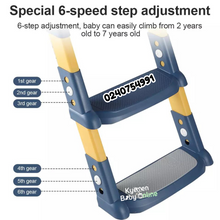 Load image into Gallery viewer, Toilet Ladder / Potty Steps / Toilet Seat - Kyemen Baby Online

