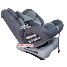 Load image into Gallery viewer, Baby Car Seat (Mama Kids 360° Rotation) Grey - Kyemen Baby Online
