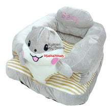Load image into Gallery viewer, Baby Sitting Trainer / Sitting Sofa / Sit Up Pillow (Animals) Soft Base
