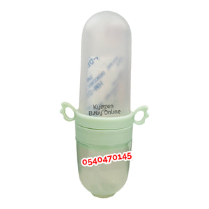 2 In 1 Fruit Pacifier And Silicone Squeeze Feeder (Dr Annie's) 40ml