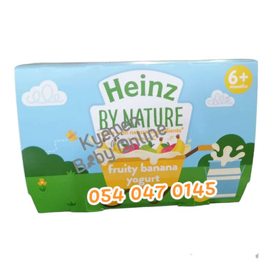 Heinz Fruity Banana Yoghurt (4pcs) 6m+ - Kyemen Baby Online
