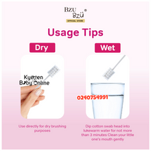 Load image into Gallery viewer, Baby Oral Cleaner / Tongue Cleaner (Suoren) 30pcs - Kyemen Baby Online
