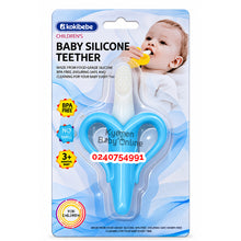 Load image into Gallery viewer, Baby Silicone Teether (Kokibebe) 3m+
