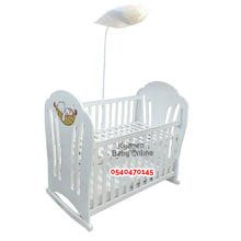 Load image into Gallery viewer, Baby Wooden Cot With Drawer (TM706) Baby Bed
