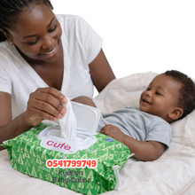 Load image into Gallery viewer, Baby Wipes (Too Cute Sensitive And Fragrance Free) - Kyemen Baby Online
