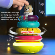 Load image into Gallery viewer, Baby Toy (Dynamic Rotating Rainbow Stacking Rings 8303) 6m+ - Kyemen Baby Online
