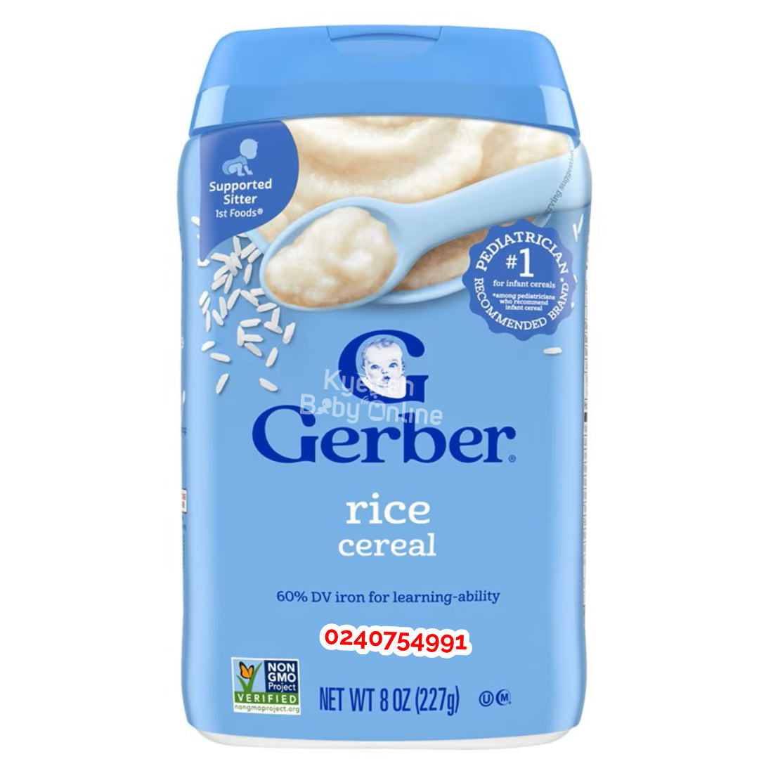 Gerber Rice Cereal (1st Food) > Kyemen Baby Online