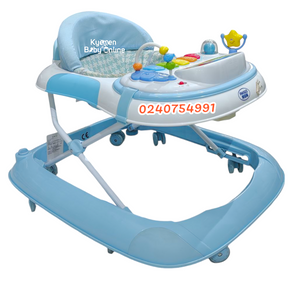 Baby Walker With Feeding Tray, Music And Toys W1120PB