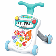 Load image into Gallery viewer, Activity Walker Push Walker Help Walk (Piano Board Baby Walker) 6682 - Kyemen Baby Online
