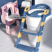 Load image into Gallery viewer, Toilet Ladder / Potty Steps / Toilet Seat - Kyemen Baby Online
