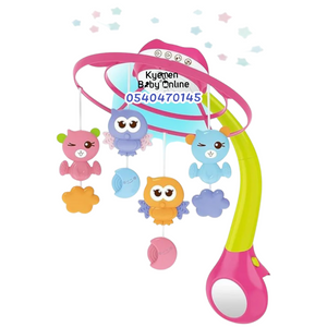 Baby Cot Toy (Kids Melody Projection Bed Bell - Bluetooth)