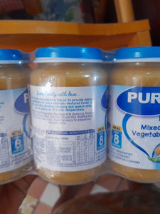 Purity Mixed Vegetables (6pcs) 8m+ - Kyemen Baby Online