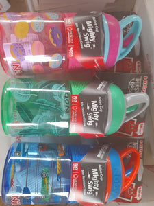 Baby Bottle with Straw (Nuby Thirsty Kids, Mighty Swig) 360ml, 18m+ - Kyemen Baby Online