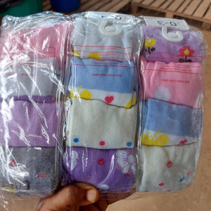 Baby Stockings (4pcs, Multicolored) - Kyemen Baby Online