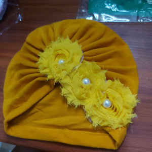 Baby Turban With Beads - Kyemen Baby Online