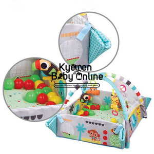 Baby Play Mat With Toys (Activity Gym & Ball Pit) Large - Kyemen Baby Online