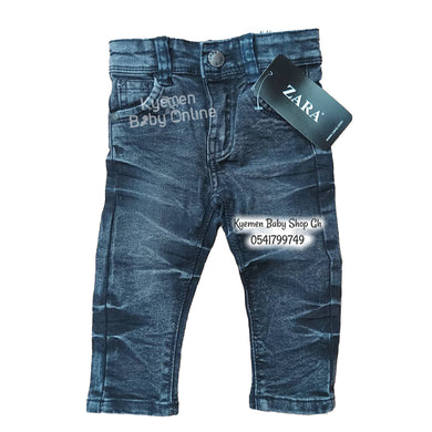 Baby Boy Jeans Trousers (Zara) Off Black - Kyemen Baby Online