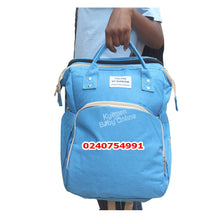 Load image into Gallery viewer, Diaper Bag And Bed (Backpack Sunshine) - Kyemen Baby Online
