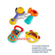 Load image into Gallery viewer, Baby Toy (Kids Melody Baby Toy Gift Set 7 Pcs) 9963 - Kyemen Baby Online
