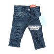 Load image into Gallery viewer, Baby Boy Ripped Jeans Trousers (Next) Off Black - Kyemen Baby Online
