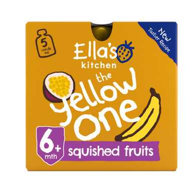 Ella's Kitchen Smoothie Fruit Yellow One (2pcs) 6m+ - Kyemen Baby Online