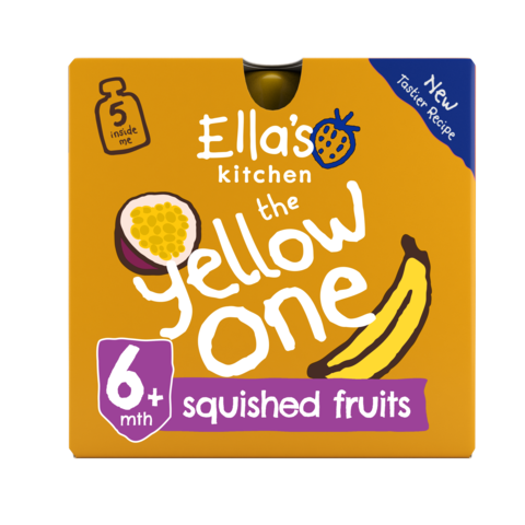 Ella's Kitchen Smoothie Fruit Yellow One (2pcs) 6m+ - Kyemen Baby Online