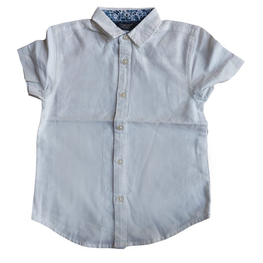 Boys White Short Sleeve (Primark) - Kyemen Baby Online