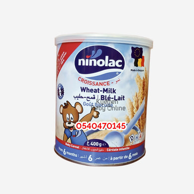 Ninolac Baby Cereal Wheat- Milk (400g) 6m+ - Kyemen Baby Online