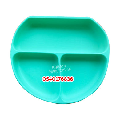 Silicon Baby Partitioned Bowl/Plate - Kyemen Baby Online