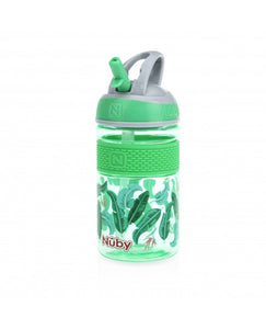 Baby Bottle with Straw (Nuby Thirsty Kids, Mighty Swig) 360ml, 18m+ - Kyemen Baby Online