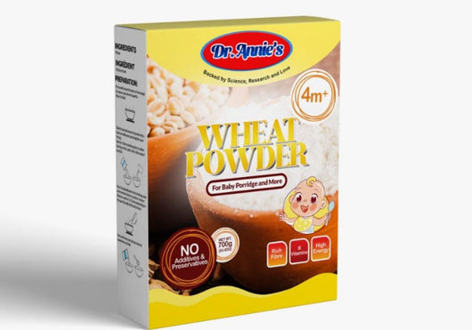 Dr. Annie Cereal (Wheat Powder, 4m+) Paper Box, 700g - Kyemen Baby Online