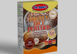 Dr. Annie Cereal (Brown Rice Powder, 4m+) Paper Box, 700g - Kyemen Baby Online