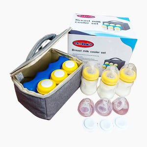 Dr. Annie Breastmilk Cooler Box with Bottles and Nipples - Kyemen Baby Online