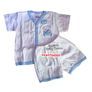 Baby Boy Dress / Welcome Dress With Shorts (Hug me) - Kyemen Baby Online