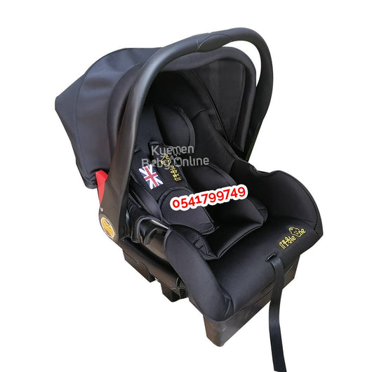 Car Seat Carrier (Little One) Black And Gold - Kyemen Baby Online