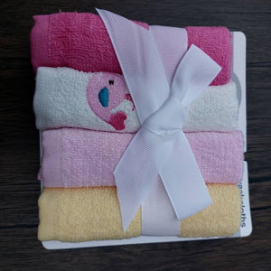 Baby Towels / Mouth Towel / Washcloth (4pcs) Luvable Friends - Kyemen Baby Online