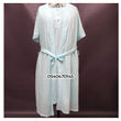 Load image into Gallery viewer, Breastfeeding Night Gown With Coat (Love, Blue) - Kyemen Baby Online
