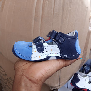 Baby Boy Sandals/ Shoe (Tom-Bebek Blue) - Kyemen Baby Online