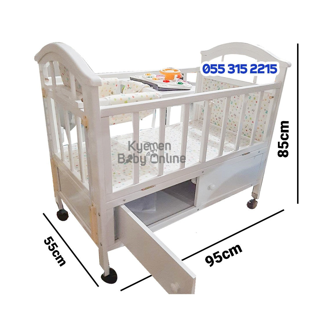 Best Baby Wooden Cots Beds Cribs Price in Ghana Kyemen Baby Online