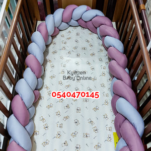 Cot Bumper Big Size (Spiral)(350cm) - Kyemen Baby Online