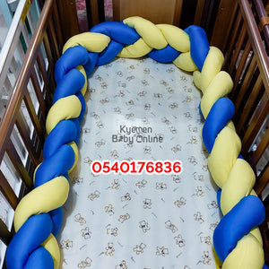 Cot Bumper Big Size (Spiral)(350cm) - Kyemen Baby Online