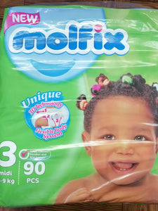 Baby Diapers (Molfix Jumbo Pack) - Kyemen Baby Online