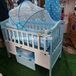 Load image into Gallery viewer, 2 In 1 Baby Wooden Cot With Drawer (AY 828) - Kyemen Baby Online
