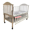 Load image into Gallery viewer, 2 In 1 Baby Wooden Cot All White (Lucky Baby 602) Baby Bed/Baby Crib - Kyemen Baby Online
